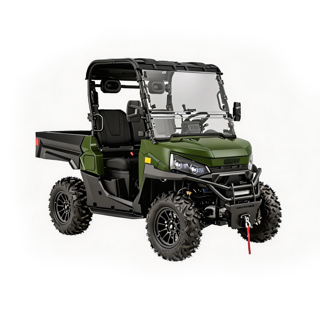 ZT-U E1 PREMIUM Electric UTV Off Road Vehicle 10KW Motor 4WD Switch 73.6V150Ah Battery Electric Lift Cargo Bed EPS Steering 2-3 Seat Utility Vehicle