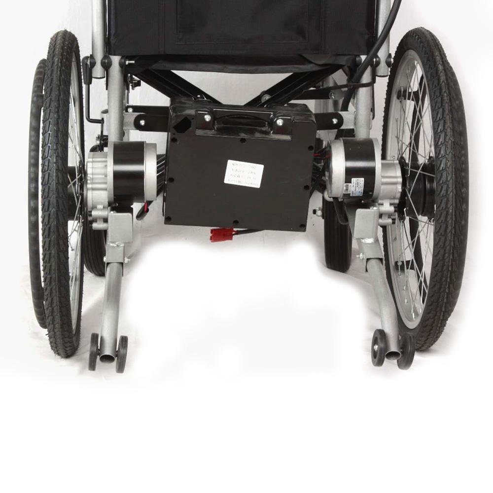 CN-6002 Electrically propelled wheelchair Portable Elderly Automatic Medical Scooter Manual Electric Switching-Black Wheelchairs