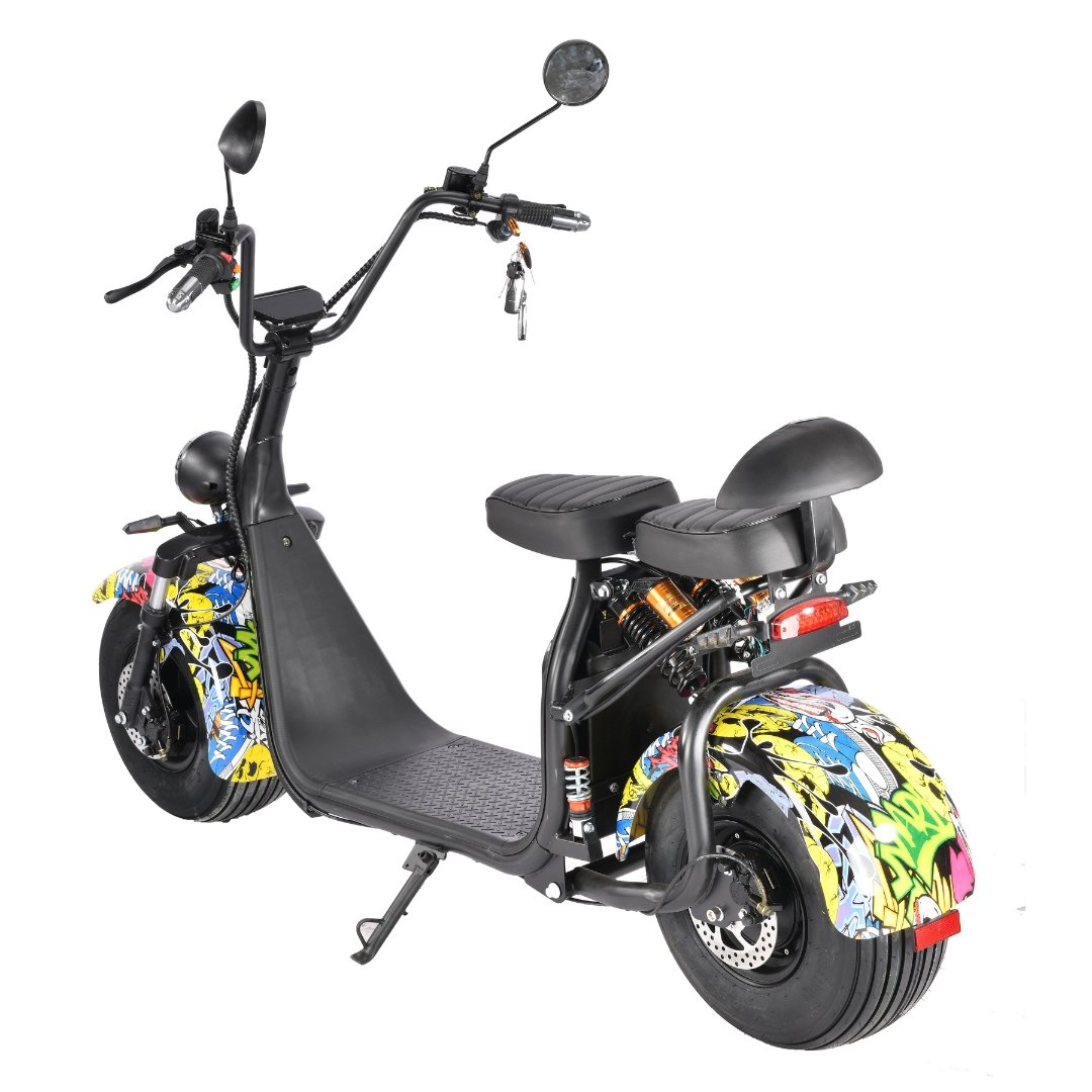 X3 1500W Harley-style motorcycle delivers power, comfort, and smart functionality
