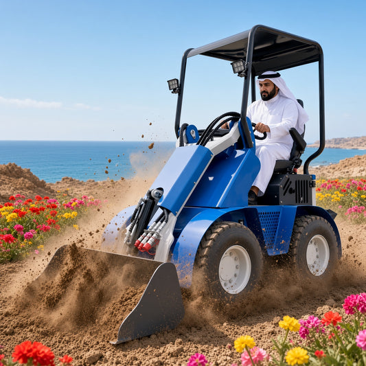 ME600 Forklift Loader Run Tong 420 Engine 1600kg Max Lifting Capacity 2350mm Working Height
