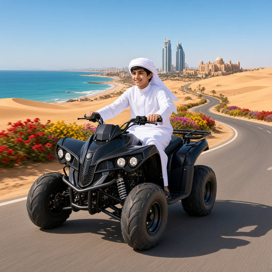 Gamma AS06 ATV 110cc Youth Quad 110cc 4-Stroke 60km/h Top Speed Hydraulic Disc Brake Electric Start Teenagers ATV