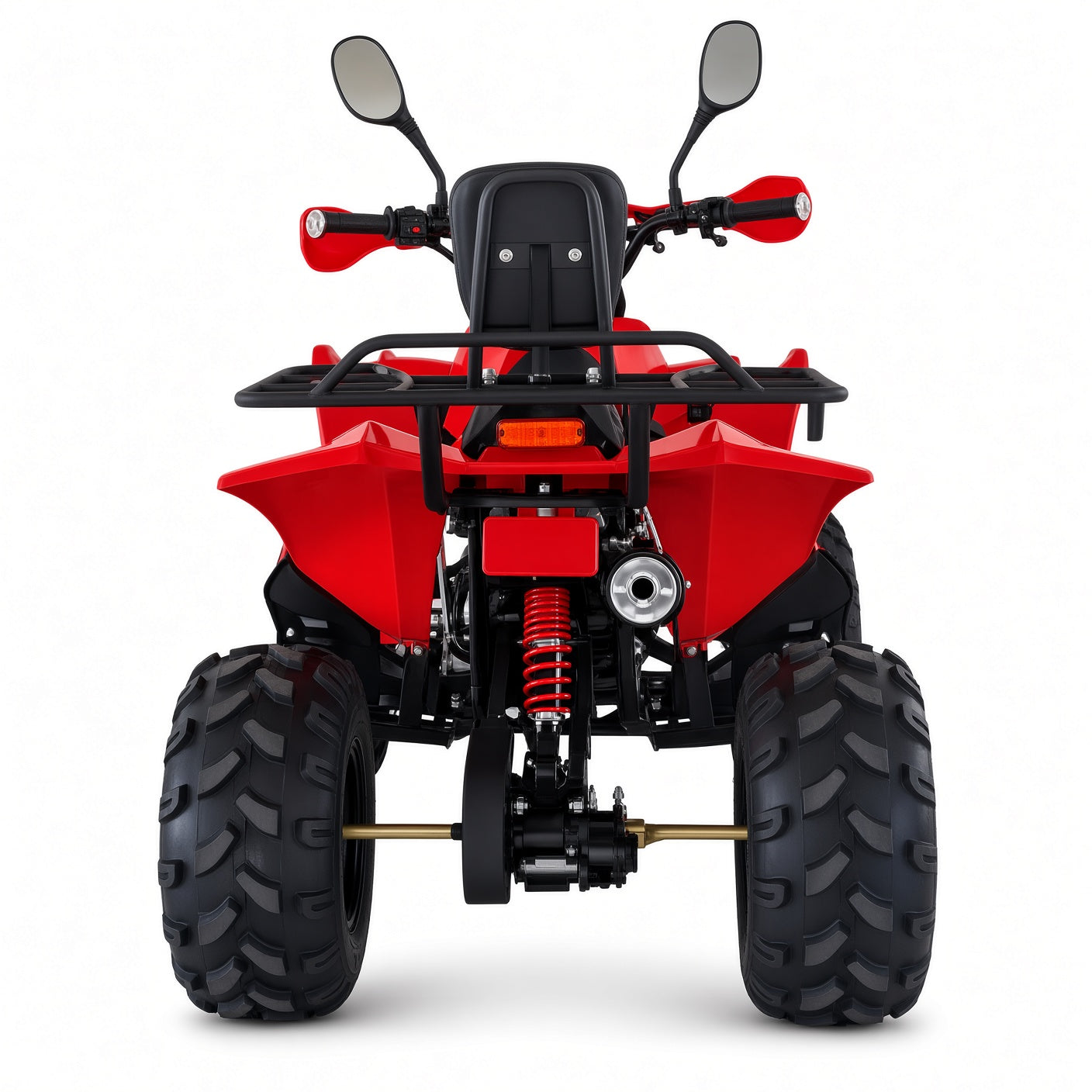 125CC ATV Air-Cooled 4-Stroke 60km/h Top Speed Front Drum Rear Disc for Off-Road Use
