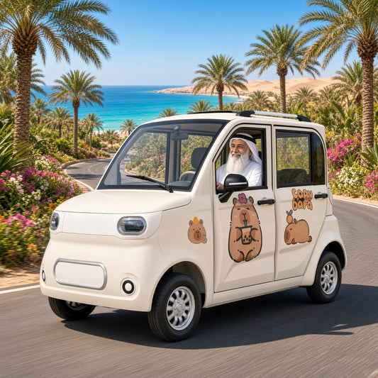 T9 4-Door 4-Seater Electric Car Nanpu Silent 1000W 60V 60Ah Disc Brake Reverse Camera Sunroof