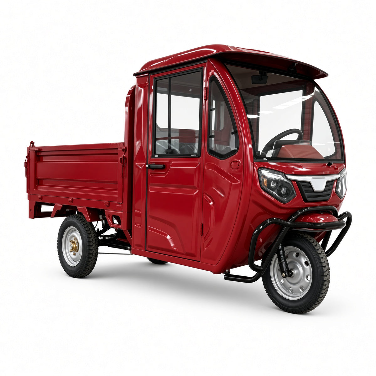 B2-160 Qihang Cabin Electric Cargo Tricycle 1.6m 1200W 60V/72V 500kg Rated Load