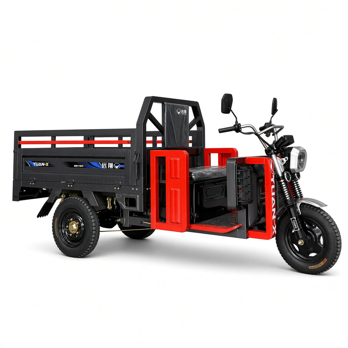 F4-160 Electric Cargo Tricycle 1.6m 1500W 60V/72V 600kg Rated Load 1000kg Max Load