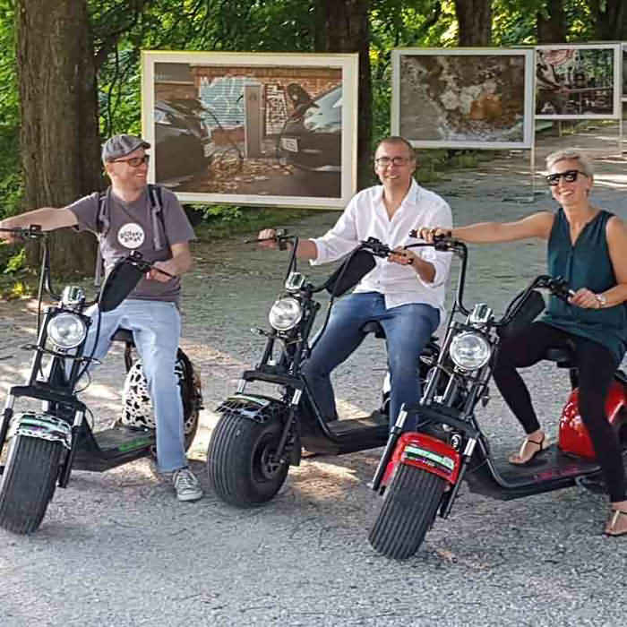 Harley-style motorcycle
