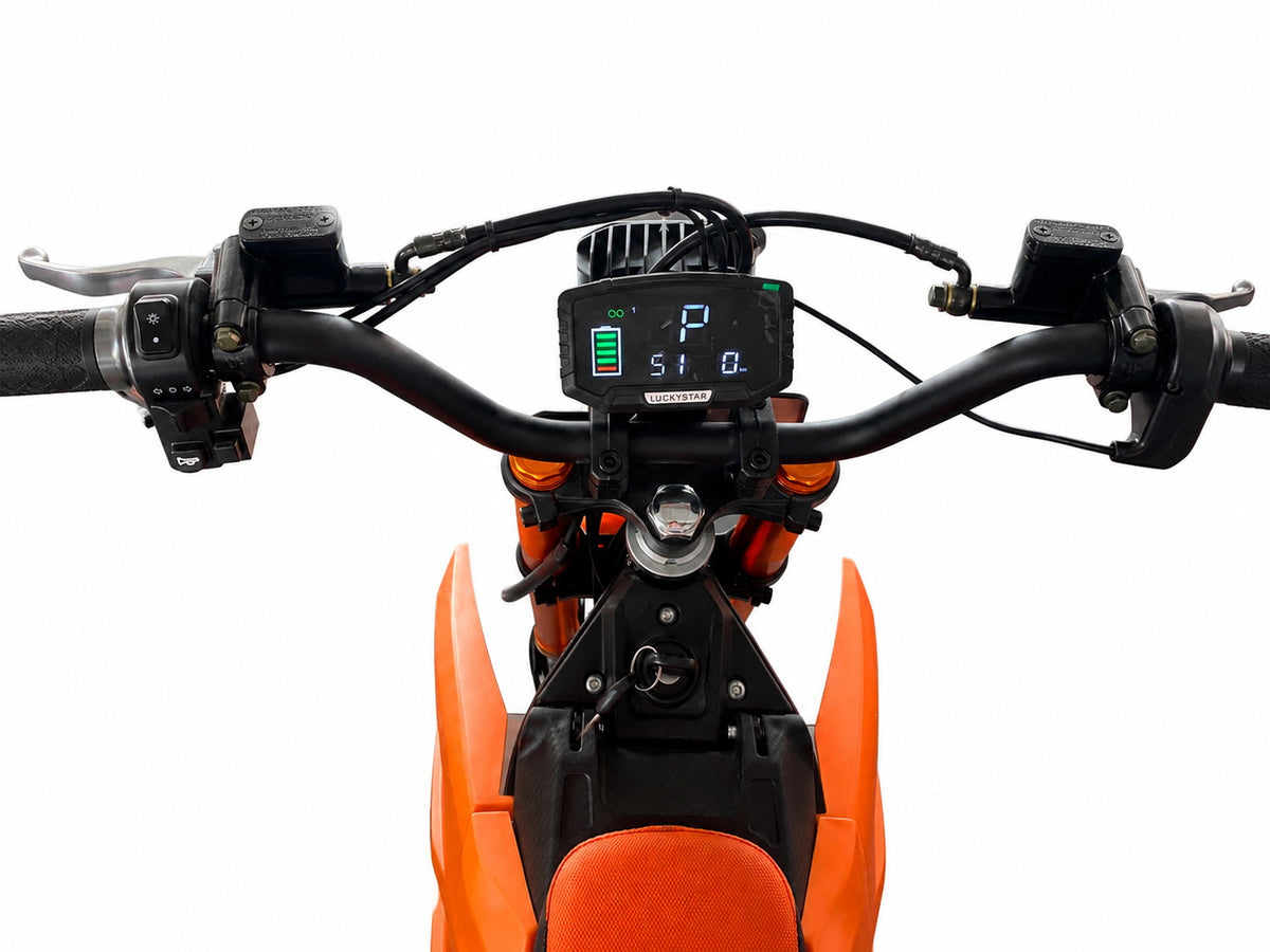 ME01 Electric Dirt Bike 1000W Brushless Motor 48V 20.8Ah Lithium 60km/h 30km Range