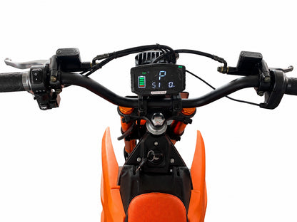 ME01 Electric Dirt Bike 1000W Brushless Motor 48V 20.8Ah Lithium 60km/h 30km Range