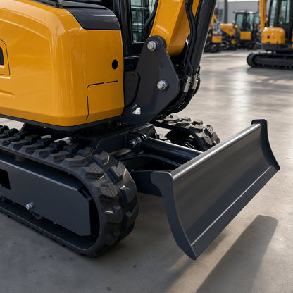 ME08 Mini Excavator Diesel Engine Max Digging Depth 1300mm for Narrow Space Operations