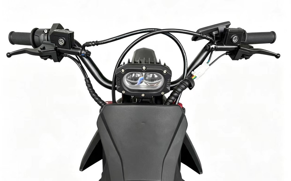 ME01 Electric Dirt Bike 1000W Brushless Motor 48V 20.8Ah Lithium 60km/h 30km Range