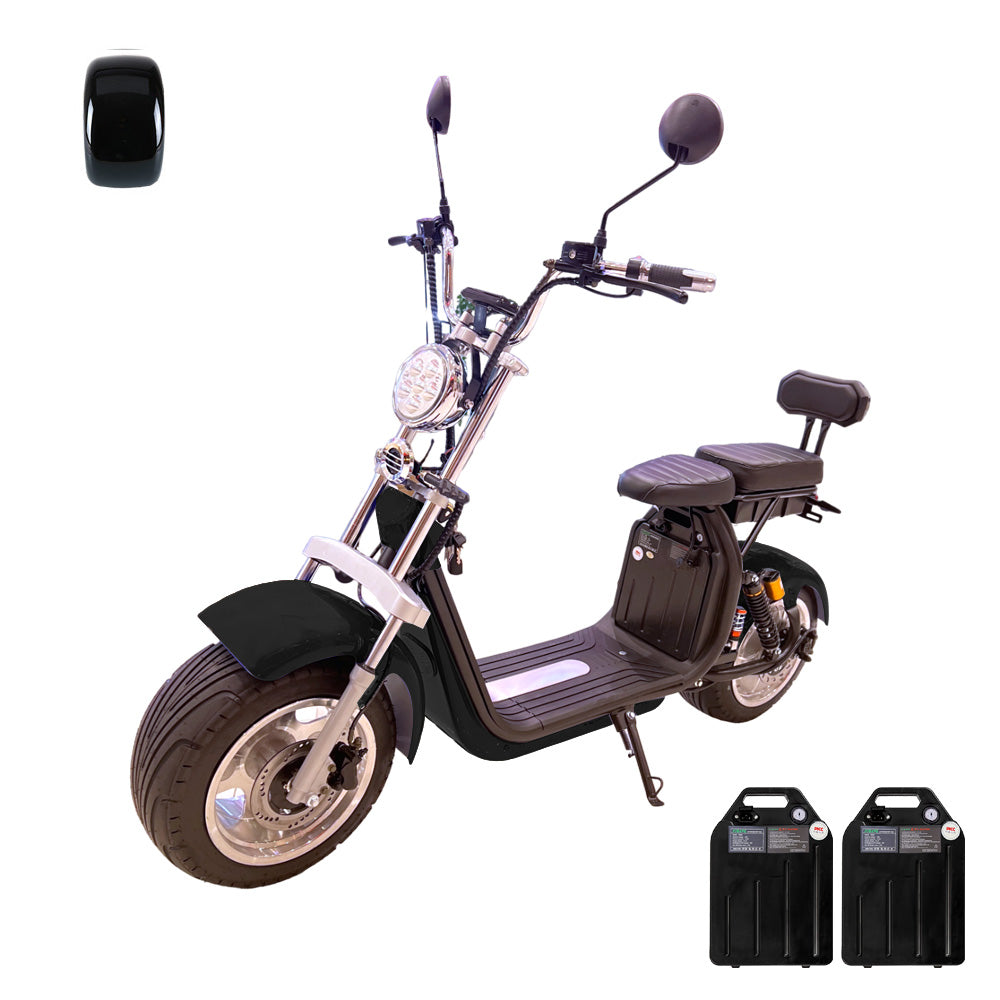 CRONY G-029 Electric City Bike Electric Pedal Bike, Top Speed 25kmh, 55km Range, 3000W Dual Battery