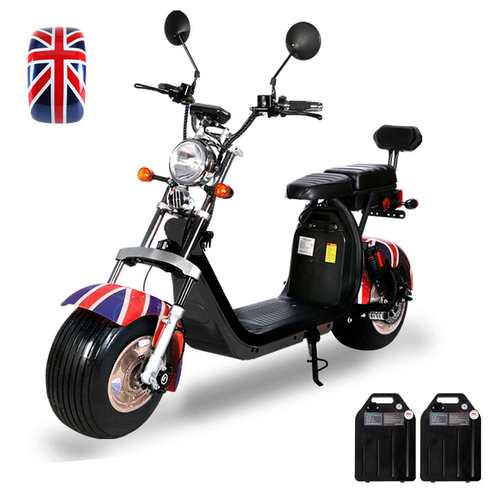 CRONY G-029 Electric City Bike Electric Pedal Bike, Top Speed 25kmh, 55km Range, 3000W Dual Battery