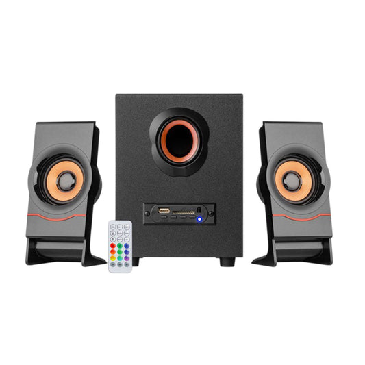 FT-C10U-BT Bluetooth Multimedia Speaker 5W+3W×2 RMS Portable Desktop Speaker with Remote Control