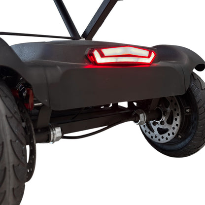 YB-M-04 Folding Electric Pedal Bike, Top Speed 18kmh, 30km Range, 450W X2 Electric four-wheeled vehicle