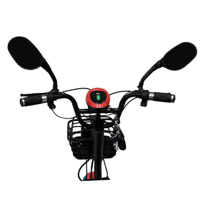 W2 Happy beans Electric motorcycle, Top Speed 25kmh, 30km Range, 350W