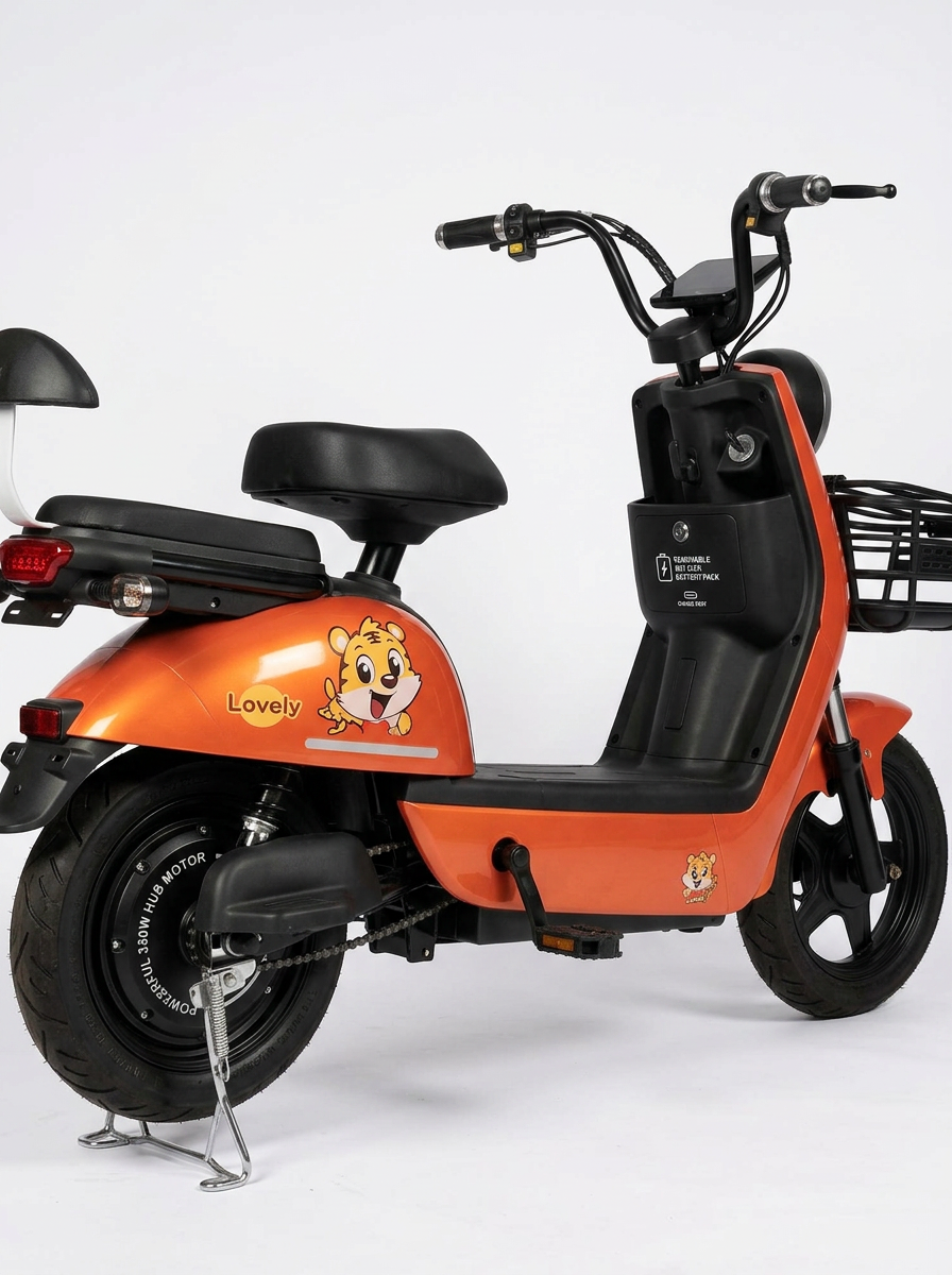W8 14 Inch Electric Bicycle, Max Speed 25km/h, 350W, 48V Battery