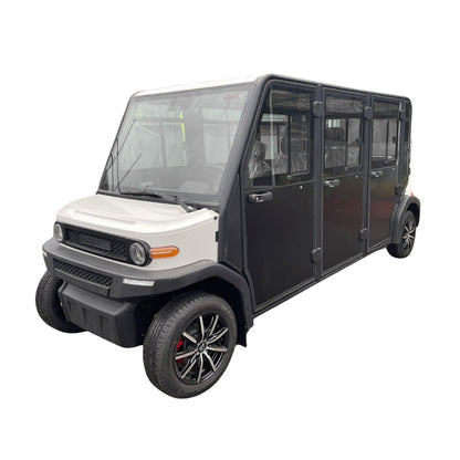 Megawheels LT AC Golf Car With Enclosed Doors  6 Seater Electric Mini Car
