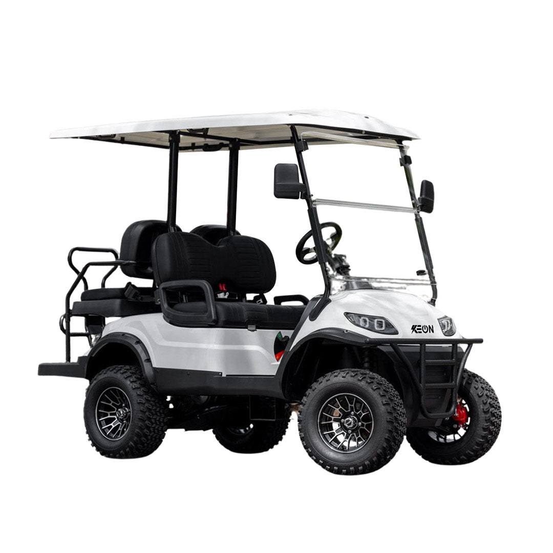 Keon Premium Lifted Electric Golf Cart Lithium Battery 4 Seater With Lifted Suspension and 3 Years Warranty
