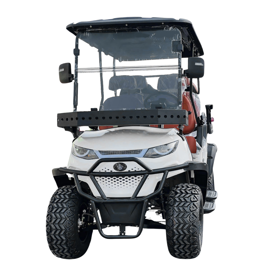 Green Rider Lifted Premium Electric Golf Cart 4+2 Seater and Lithium Battery