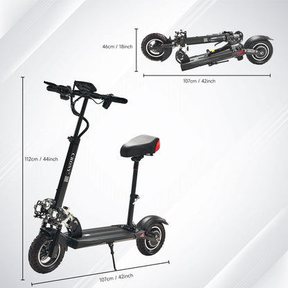 V10 big display high speed Fast Speed Personal Mobility Electric scooter, Top Speed 25mph, 30km Range, 1000W