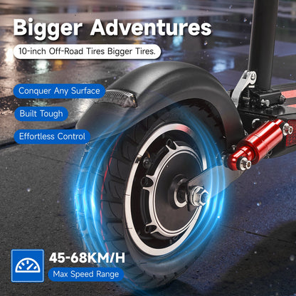 V10 big display high speed Fast Speed Personal Mobility Electric scooter, Top Speed 25mph, 30km Range, 1000W