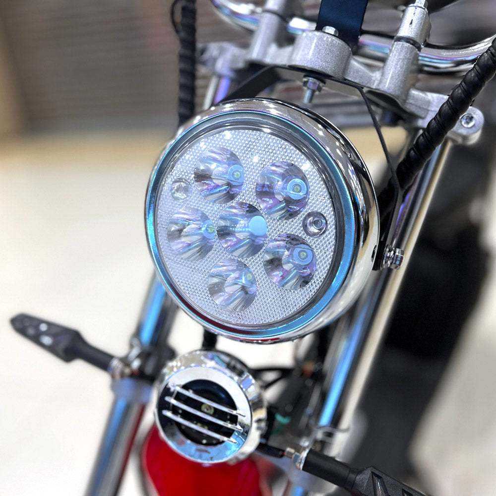 CRONY G-029 Electric City Bike Electric Pedal Bike, Top Speed 25kmh, 55km Range, 3000W Dual Battery
