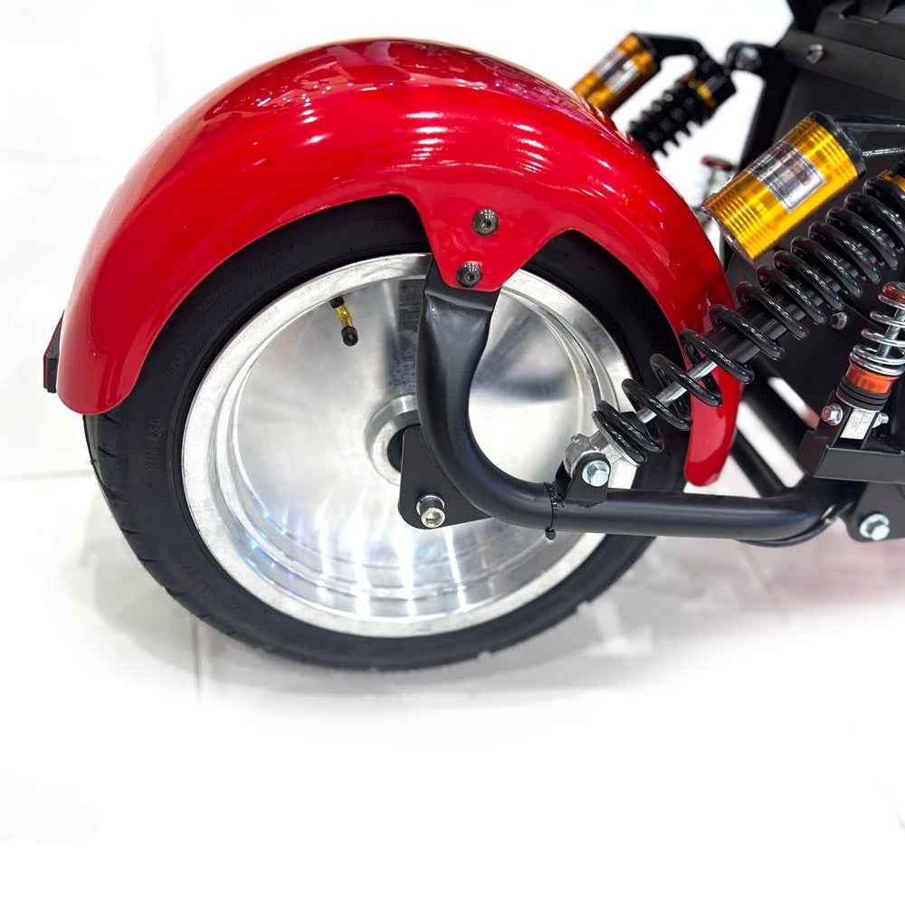 CRONY G-029 Electric City Bike Electric Pedal Bike, Top Speed 25kmh, 55km Range, 3000W Dual Battery
