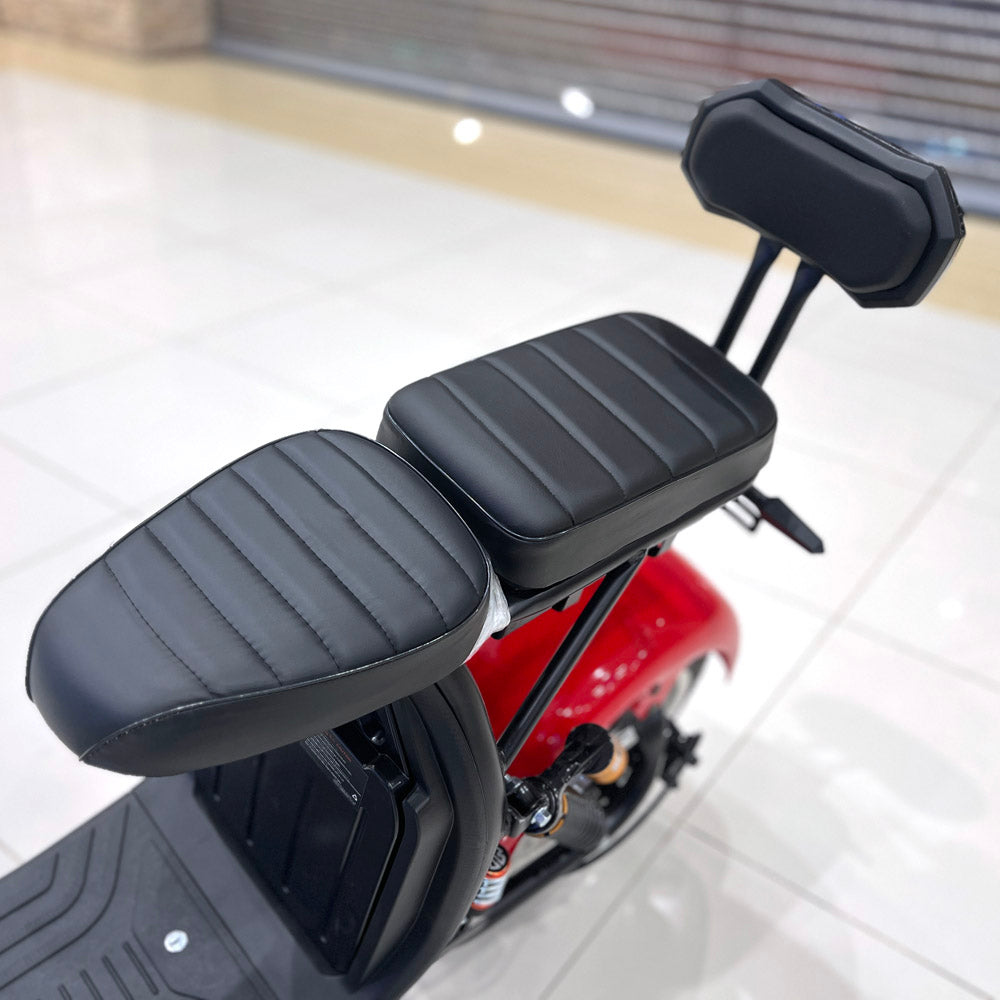 CRONY G-029 Electric City Bike Electric Pedal Bike, Top Speed 25kmh, 55km Range, 3000W Dual Battery