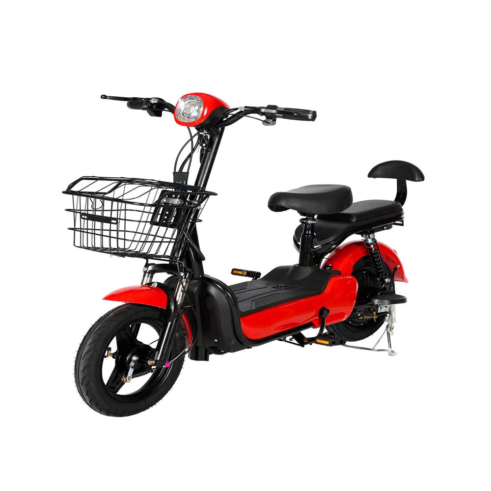 W2 Happy beans Electric motorcycle, Top Speed 25kmh, 30km Range, 350W