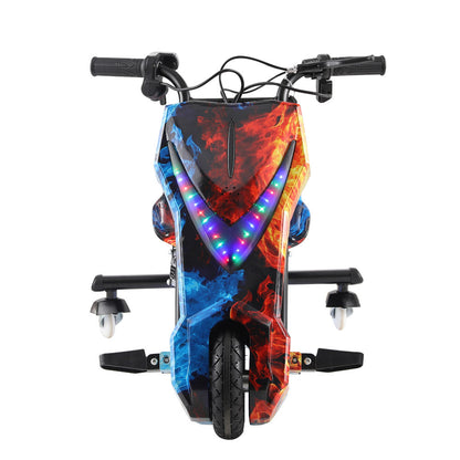 JL009 8 inch V-type drift Kids Electric Kick bike Top Speed 18kmh, 10km Range, 250W