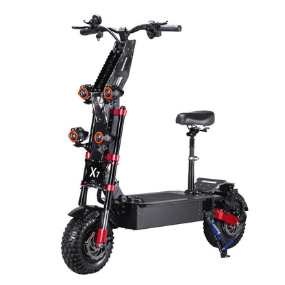 X7 Personal Mobility Adults Electric Kick Electric scooter, Top Speed 25kmh, 40km Range, 4000W X2