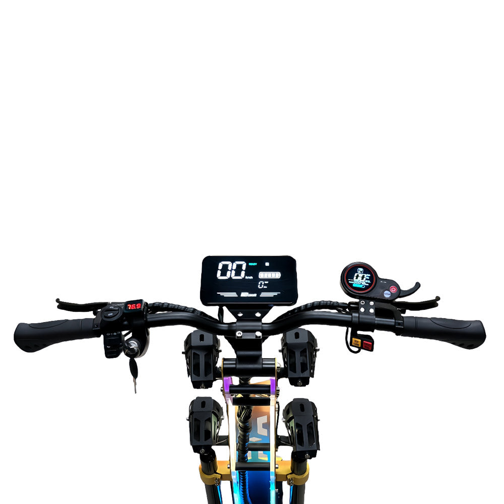 GT 13 inch Wide tire Electric Kick Electric scooter, Top Speed 25kmh, 50km Range, 10000W