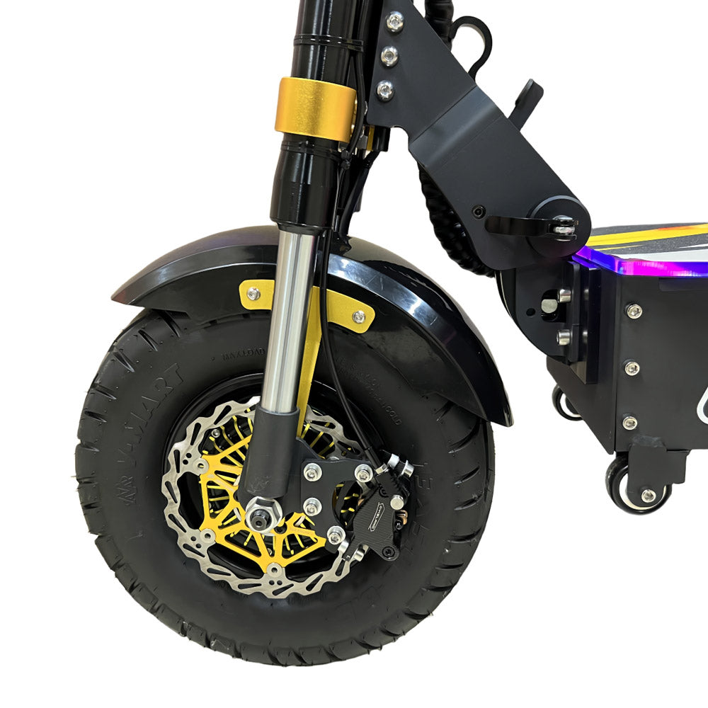 GT 13 inch Wide tire Electric Kick Electric scooter, Top Speed 25kmh, 50km Range, 10000W