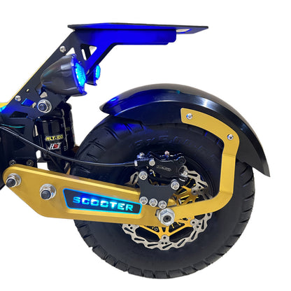 GT 13 inch Wide tire Electric Kick Electric scooter, Top Speed 25kmh, 50km Range, 10000W