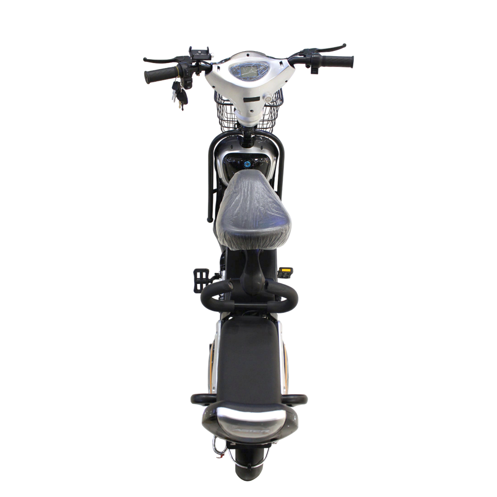 W6 Electric Pedal Bike 3-Speed 14 Inch Electric Pedal Bike, Top Speed 25kmh, 60km Range, 500W