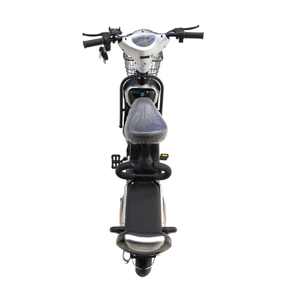 W6 Electric Pedal Bike 3-Speed 14 Inch Electric Pedal Bike, Top Speed 25kmh, 60km Range, 500W