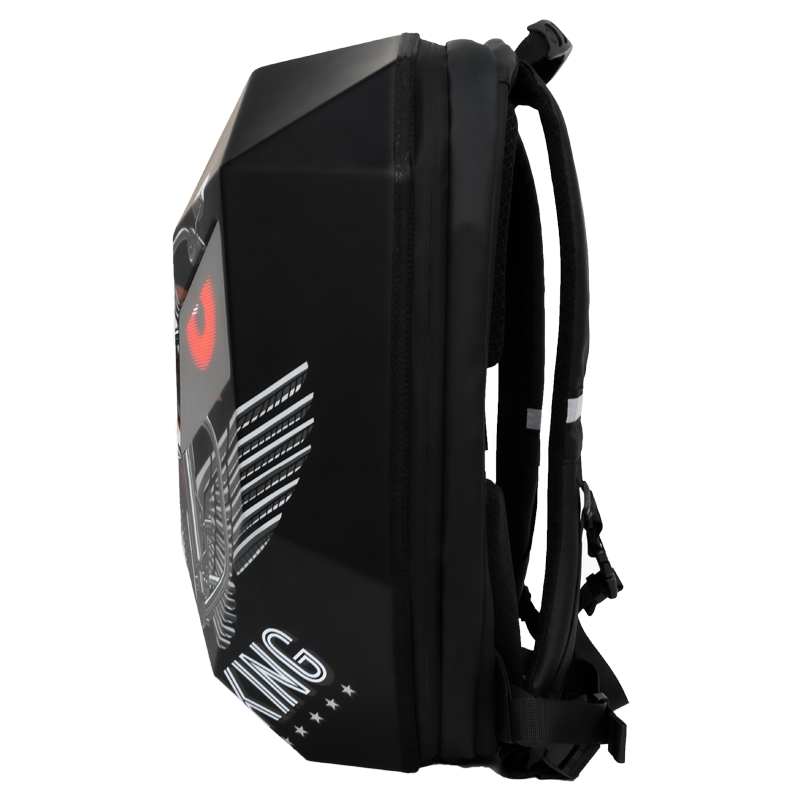 CRONY Iron Man Water transfer Crown LED Display Backpack