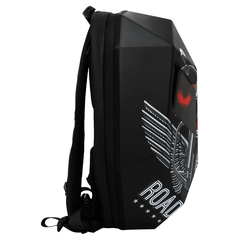 CRONY Iron Man Water transfer Crown LED Display Backpack