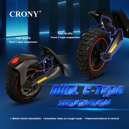 T2 Electric Kick for Adults Electric Pedal Bike, Top Speed 25kmh, 50km Range, 1500W
