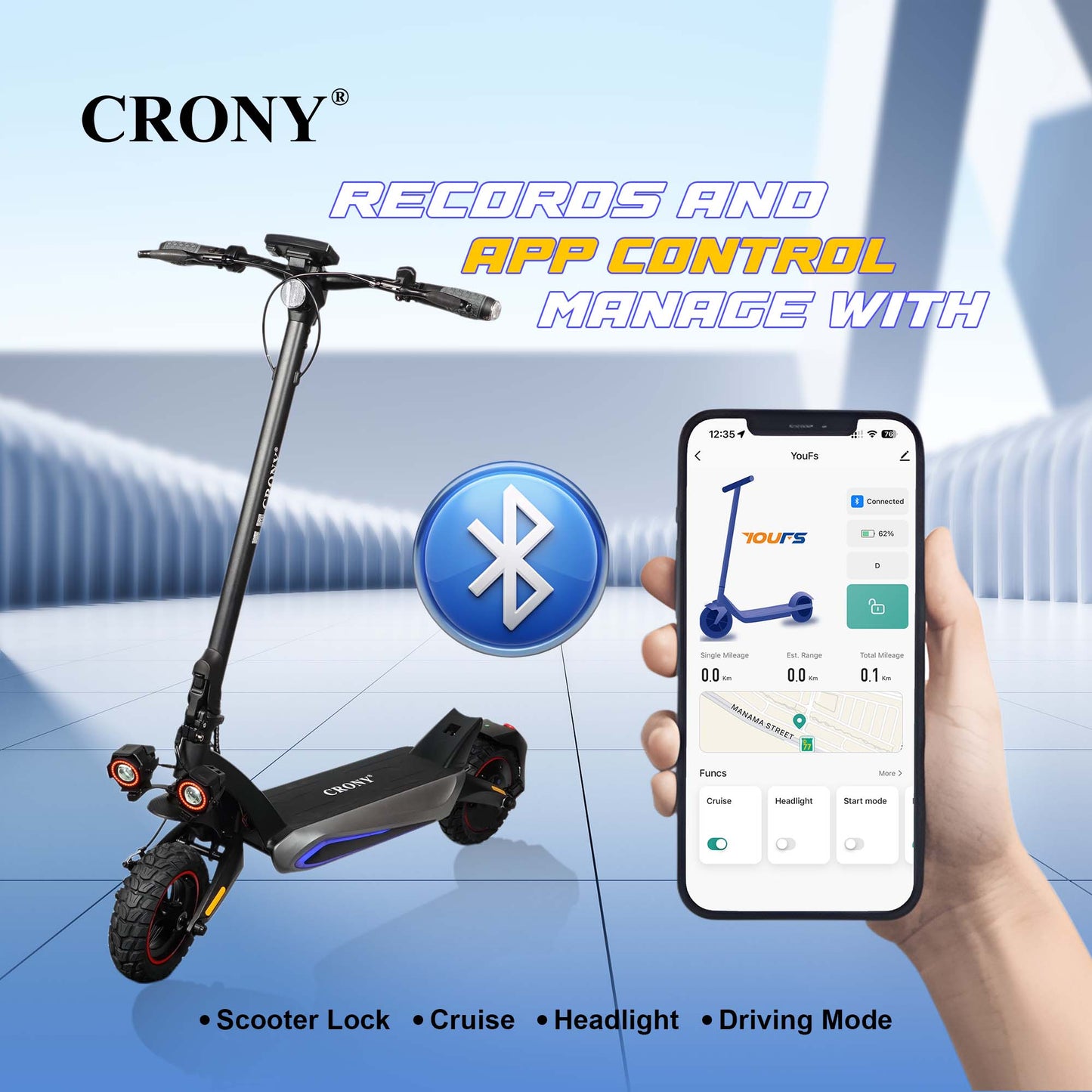 T2 Electric Kick for Adults Electric Pedal Bike, Top Speed 25kmh, 50km Range, 1500W