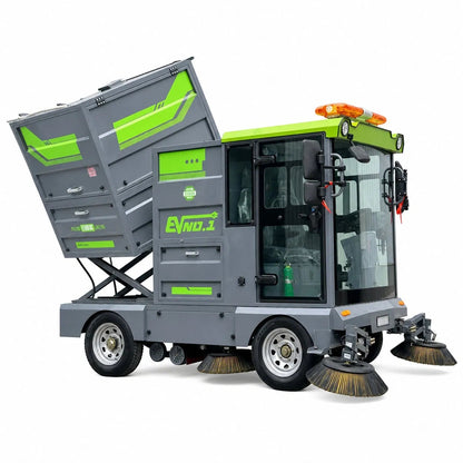YX-5C Intelligent Electric High Dump Road Sweeper