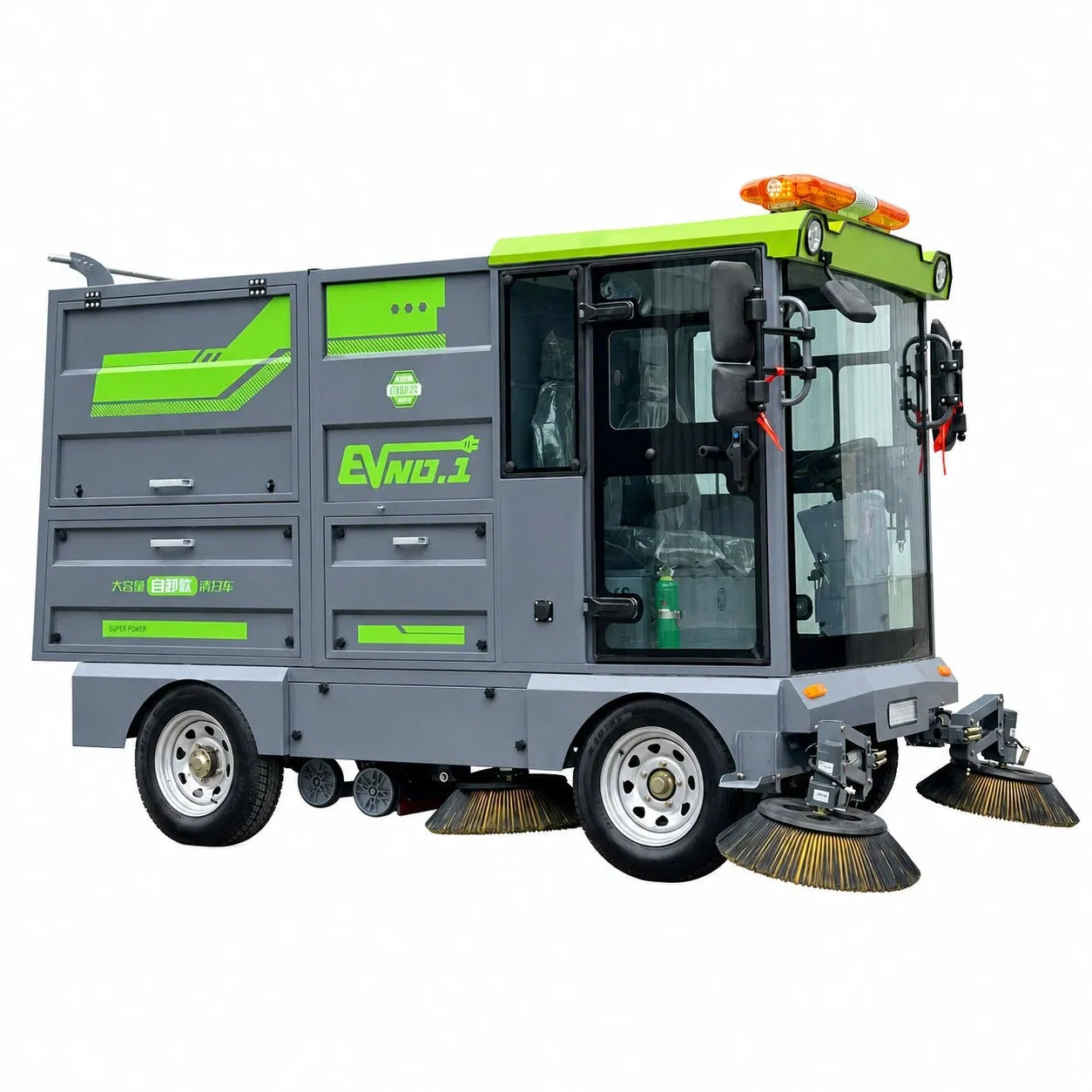 YX-5C Intelligent Electric High Dump Road Sweeper