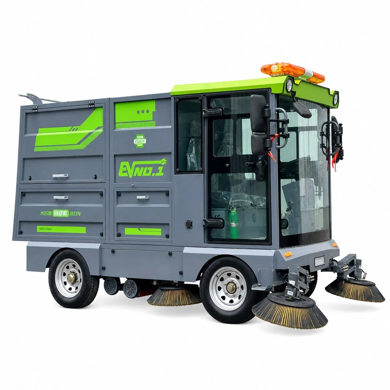 YX-5C Intelligent Electric High Dump Road Sweeper