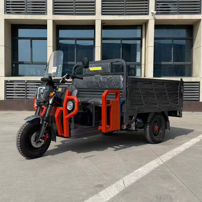 F16-180Z Bawanglong Dump Electric Tricycle 1.8m 1800W Flat-Wire Motor 60V/72V 800kg Rated Load