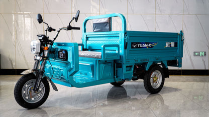 F7-160 Extreme-Core Electric Cargo Tricycle 1.6m 1200W PMSM Motor 60V/72V 475kg Rated