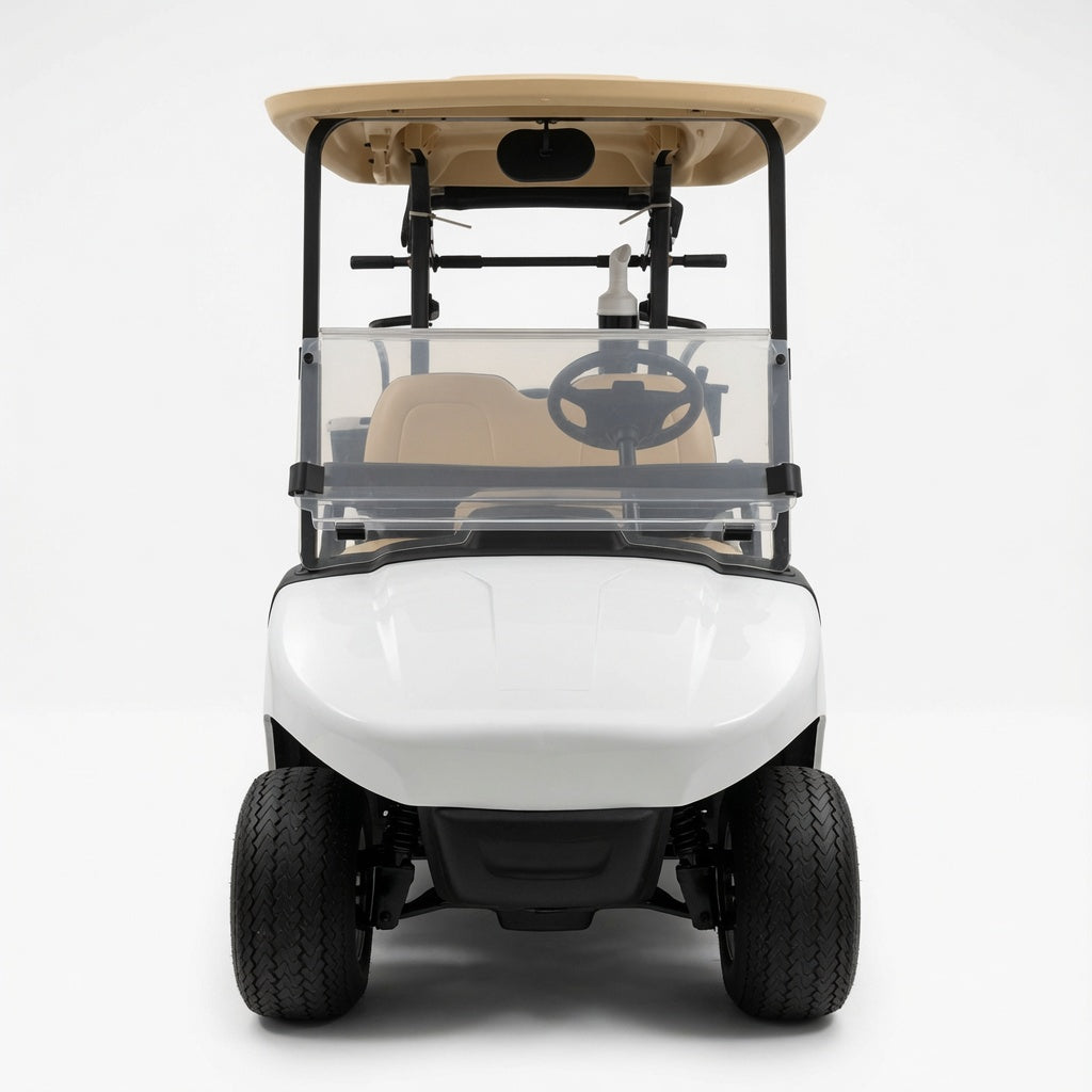 ZT-U 2P Electric Golf Cart 5KW Motor 51.2V105Ah Battery 2 Seat Golf Buggy Folding Windshield Electromagnetic Brake Outdoor Utility Vehicle