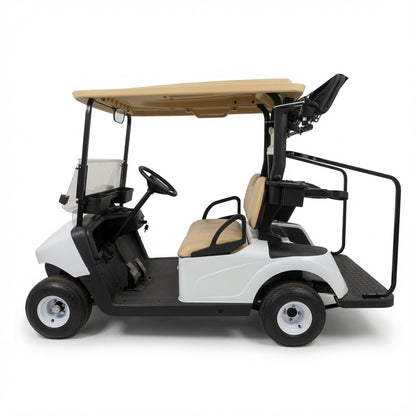 ZT-U 2P Electric Golf Cart 5KW Motor 51.2V105Ah Battery 2 Seat Golf Buggy Folding Windshield Electromagnetic Brake Outdoor Utility Vehicle