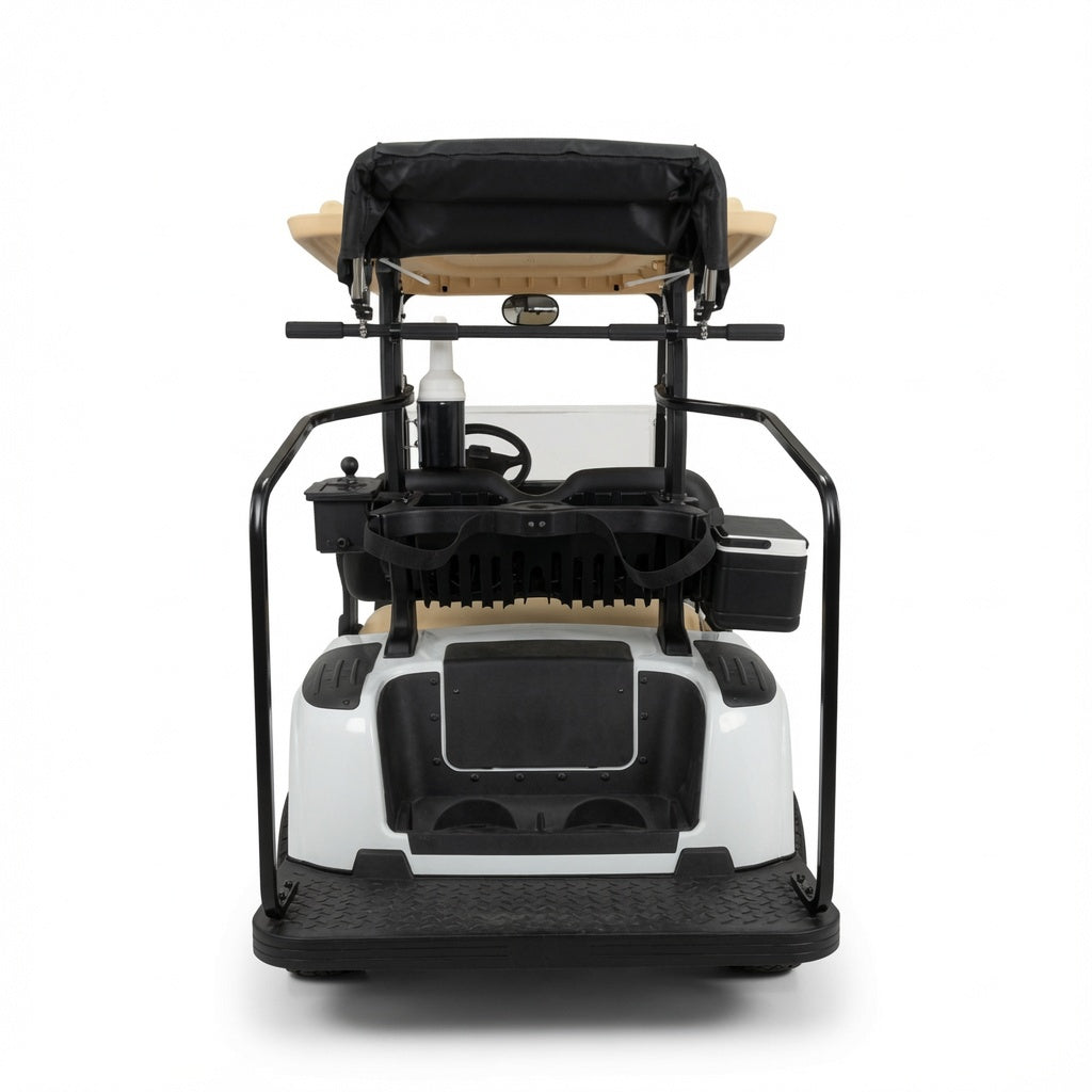 ZT-U 2P Electric Golf Cart 5KW Motor 51.2V105Ah Battery 2 Seat Golf Buggy Folding Windshield Electromagnetic Brake Outdoor Utility Vehicle