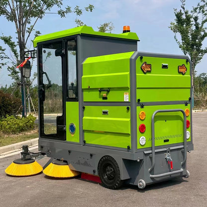 YX-21A Electric Street Sweeper 2100mm Sweeping Width 9000-16000㎡/h Efficiency 48V Drive Intelligent Control