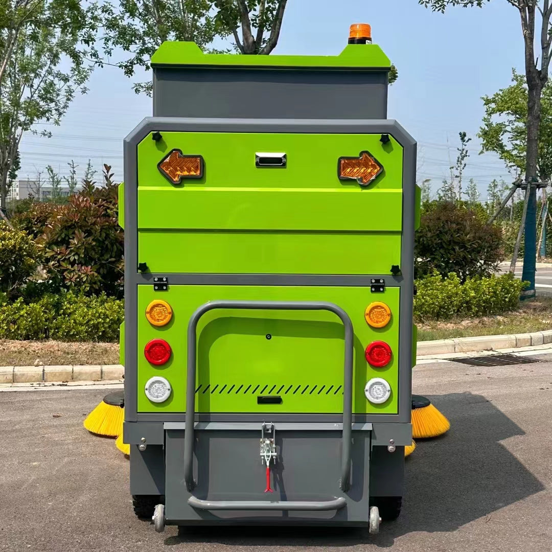 YX-21A Electric Street Sweeper 2100mm Sweeping Width 9000-16000㎡/h Efficiency 48V Drive Intelligent Control